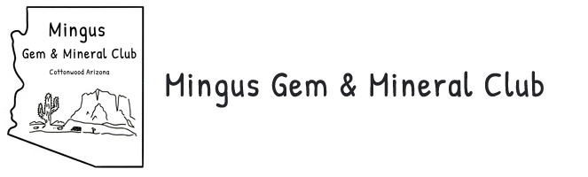 Mingus Gem & Mineral Club, Cottonwood Arizona Logo